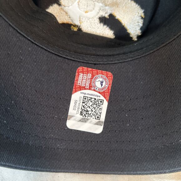 Iowa Hawkeyes Icon Officially Licensed Adjustable Baseball Hat One Size Black - Picture 9 of 9